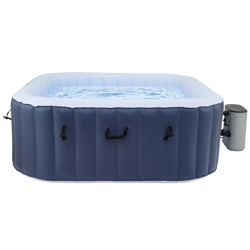 Inflatable hot tub with - hot,