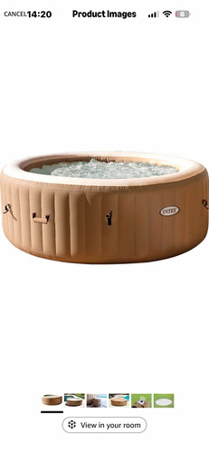 Intex purespa round beige - round,