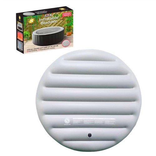 Hot tub lid round - hot, person