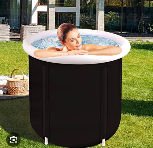 Inflatable hot and - and, ice