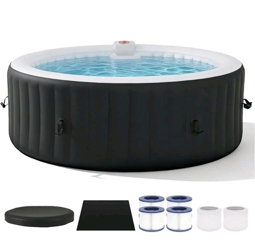 Aoxun inflatable hot tub - aoxun,