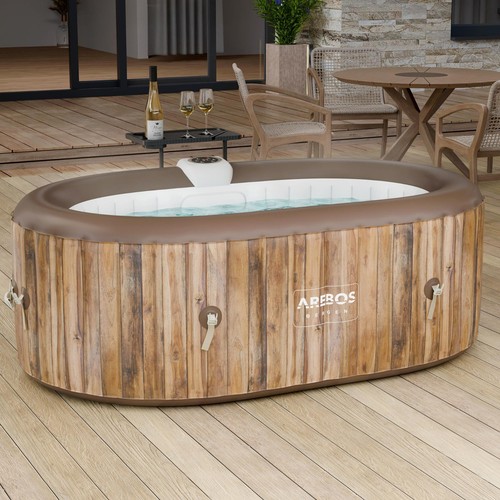 Arebos inflatable spa - inflatable, indoor