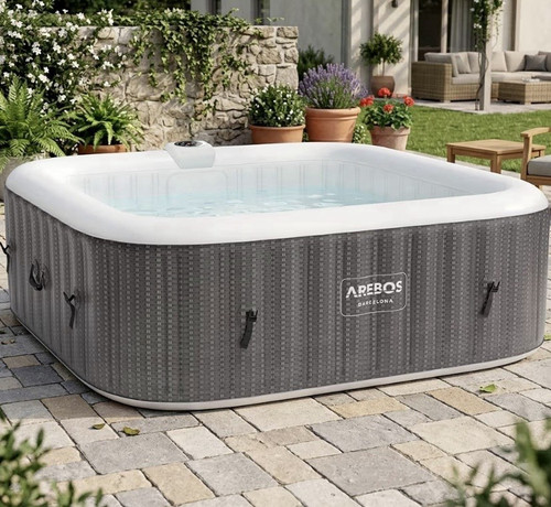 Arebos square inflatable hot - square,